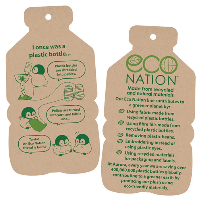 Eco Nation Mini Penguin 13cm Soft Toy