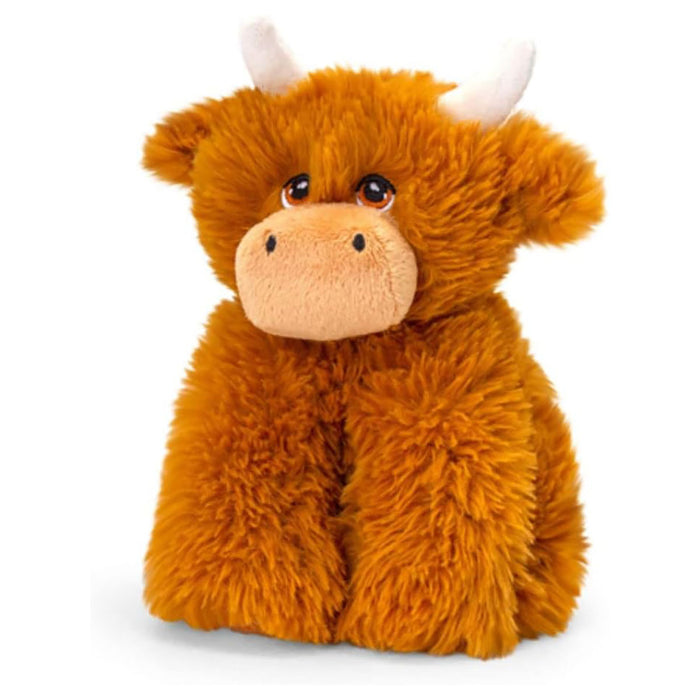 Keeleco Highland Cow 25cm Soft Toy