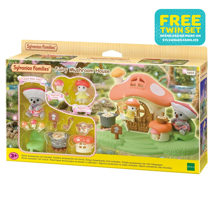 Sylvanian Families Fairy Mushroom House Playset
