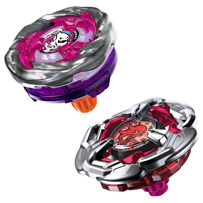 Beyblade X Chain Incendio 5-60HT Balance Types & Circle Ghost 0-80GB Stamina Type Dual Pack Set