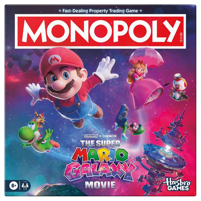 Monopoly The Super Mario Galaxy Movie Board Game