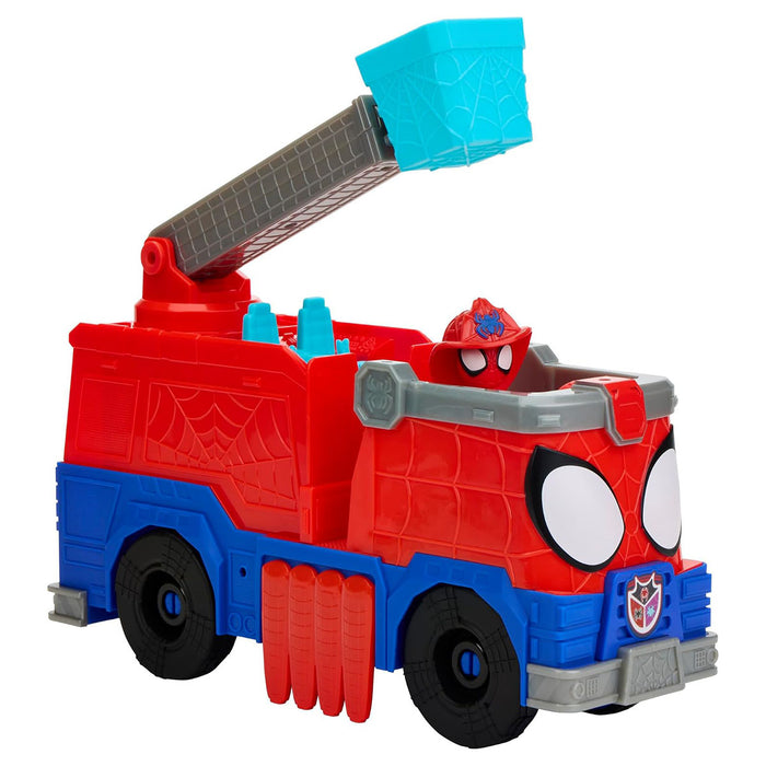 Marvel Spidey and his Amazing Friends Rescue-Webs Fire Truck Playset