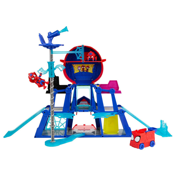 Marvel Spidey and his Amazing Friends Rescue Web-Quarters Playset