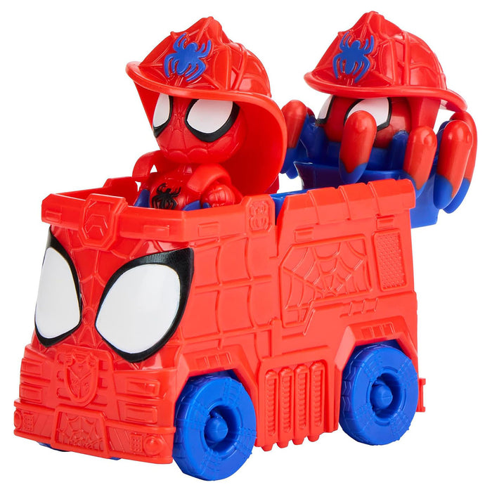 Marvel Spidey and his Amazing Friends Rescue Web-Quarters Playset