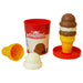 Walls Toy Play Ice Cream Tub Vanilla & Chocolate Set