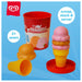 Walls Toy Play Ice Cream Tub Strawberry & Caramel Set