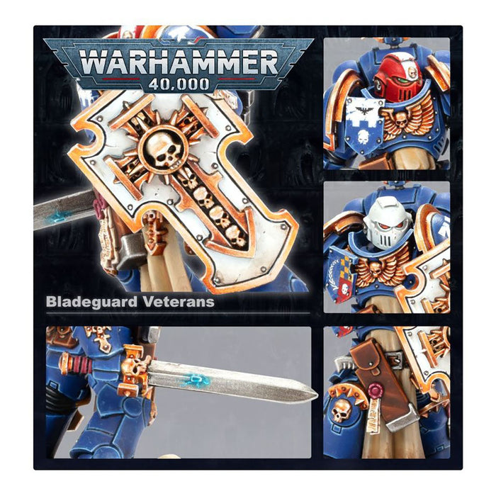 Warhammer 40,000 Space Marines: Bladeguard Veterans Miniatures Set