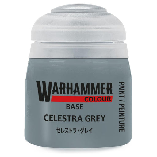 Warhammer Colour Base Celestra Grey Paint 12ml