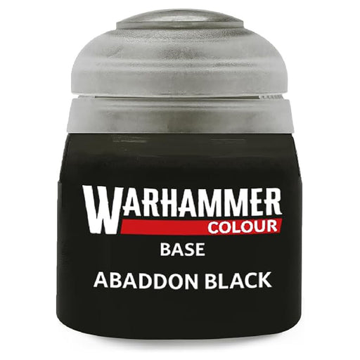 Warhammer Colour Base Abaddon Black 12ml