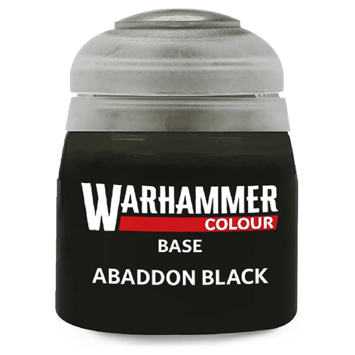 Warhammer Colour Base Abaddon Black 12ml