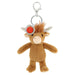 Keeleco Enchanted World Highland Cow 14cm Plush Bag Charm