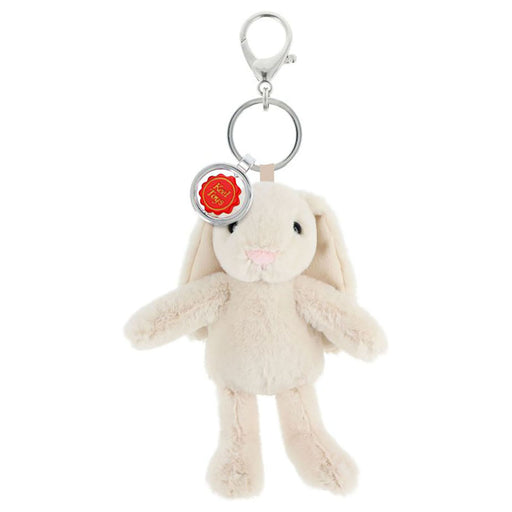 Keeleco Enchanted World Cream Bunny 14cm Plush Bag Charm