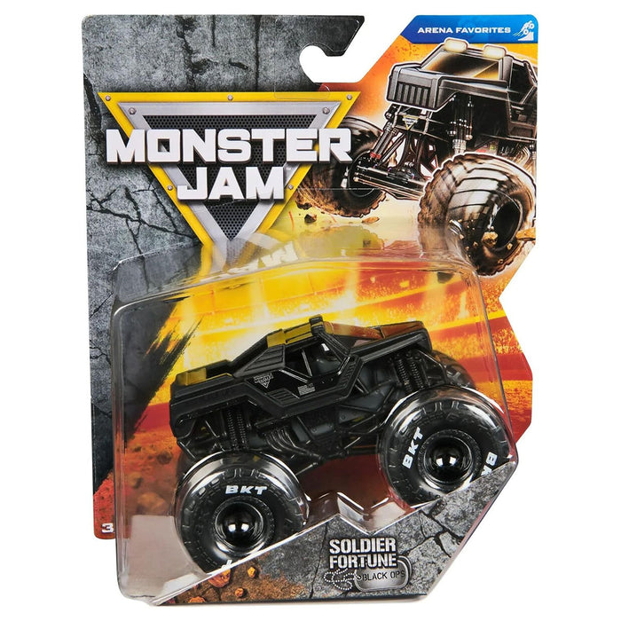 Monster Jam Soldier Fortune Black Ops Truck