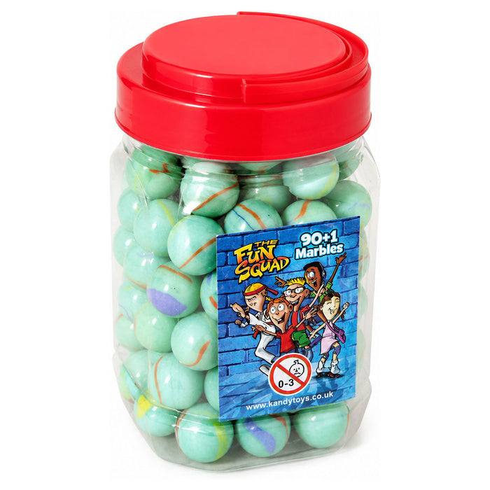 The Fun Squad 90+1 Marbles Jar (styles vary)