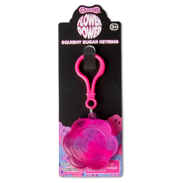 Scrunchems Flower Power Squishy Sugar Keyring (styles vary)