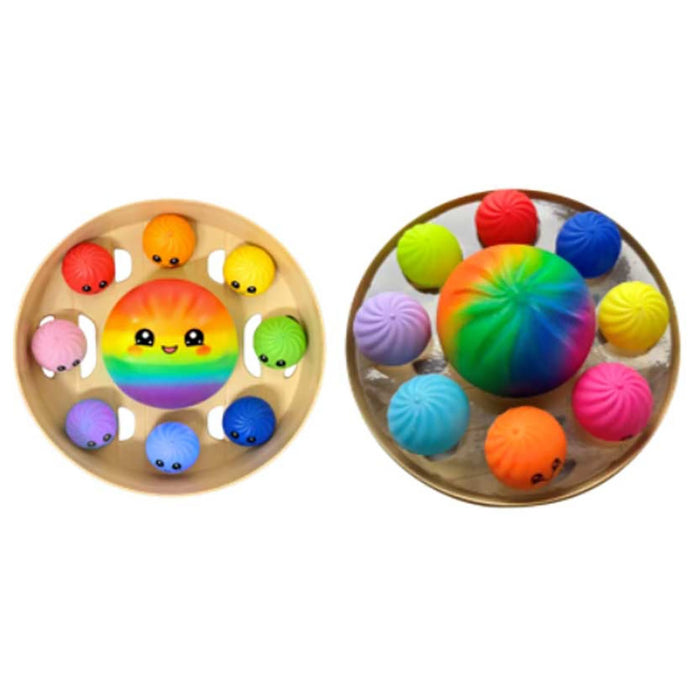 Scrunchems Mega Rainbow Dumpling Squishy Set
