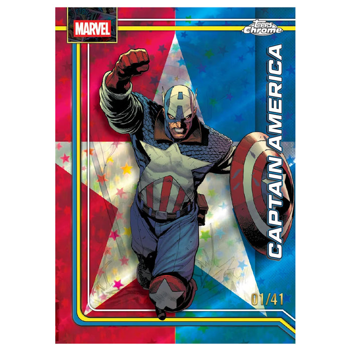 Topps Chrome 2026 Marvel Comics Trading Cards Value Box