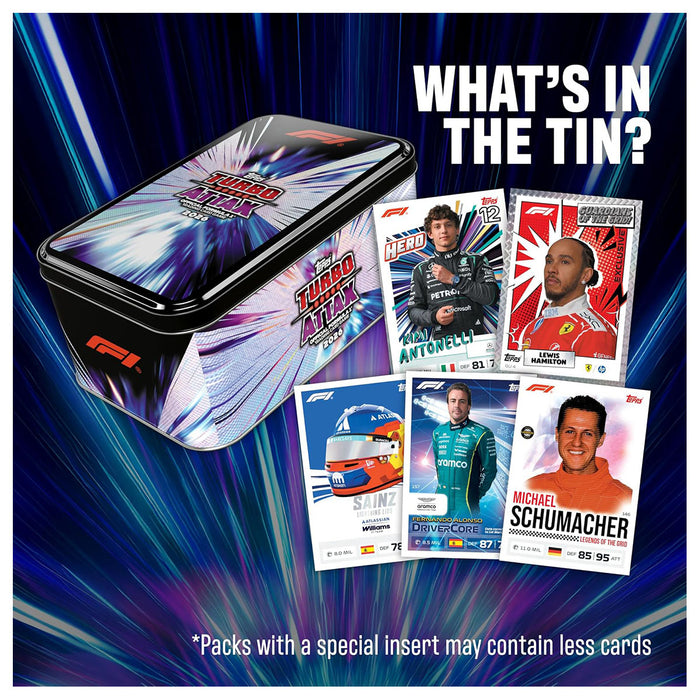 Topps Turbo Attax Formula 1 2026 Trading Card Game Super Tin