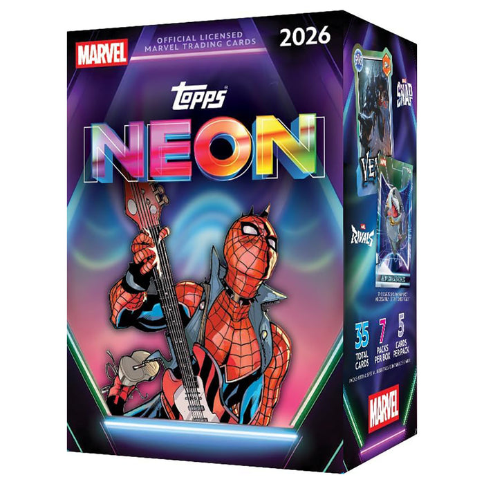 Topps Marvel Neon 2026 Trading Cards (Value Box)