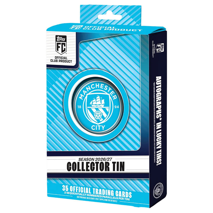 Topps FC Manchester City Season 2026/27 Collector Tin