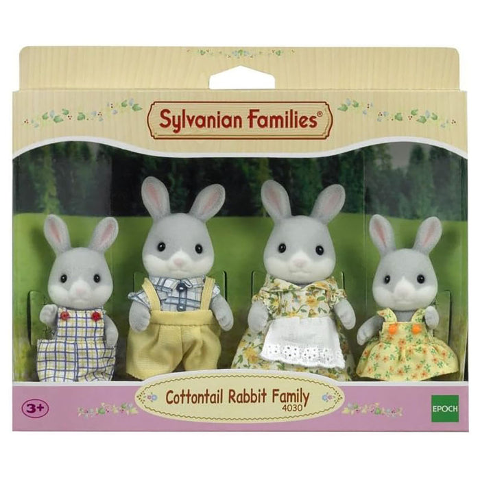 Sylvanian Families Cottontail Rabbit Family Figure Set
