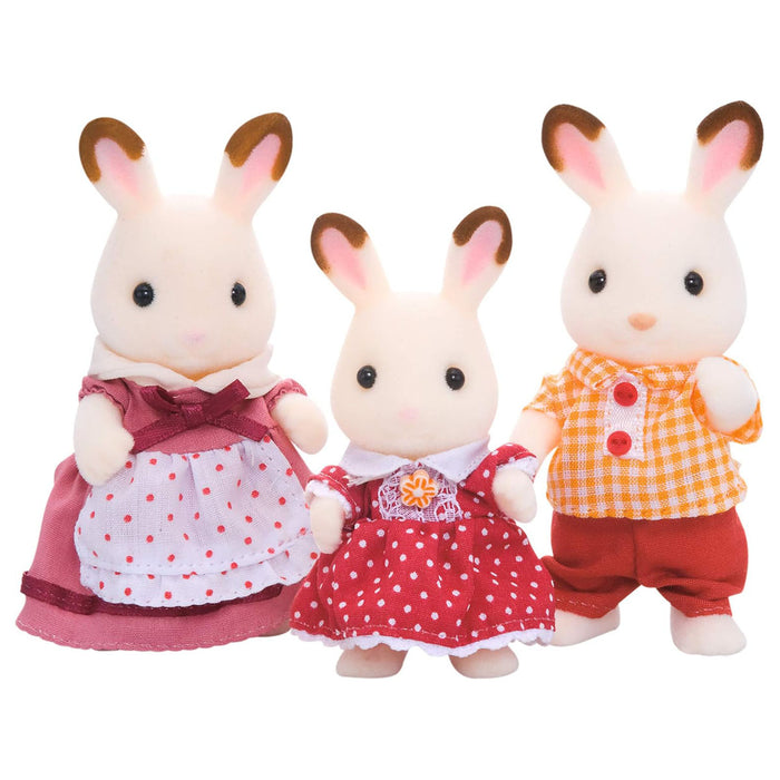 Sylvanian Families Chocolate Rabbit Family Set