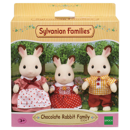 Sylvanian Families Chocolate Rabbit Family Set