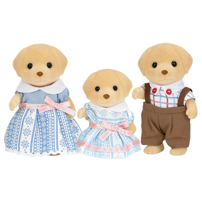Sylvanian Families Yellow Labrador Family Figure Set
