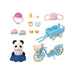 Sylvanian Families Cycle & Skate Set Panda Girl Playset