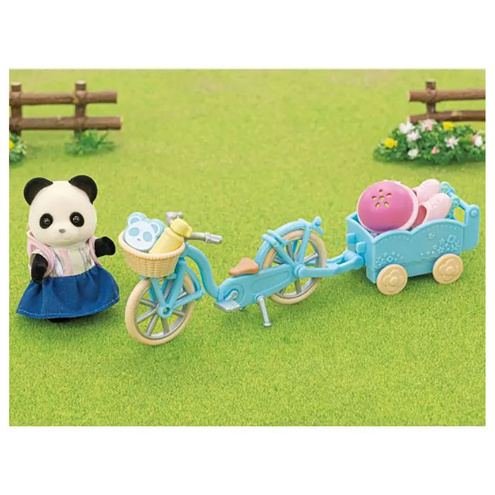 Sylvanian Families Cycle & Skate Set Panda Girl Playset