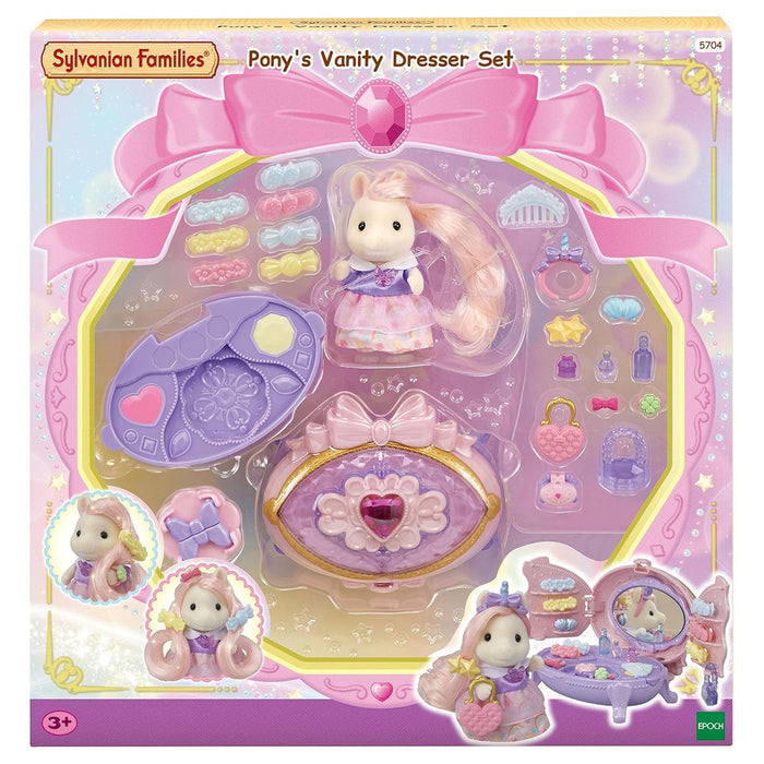 Sylvanian Families Pony's Vanity Dresser Set