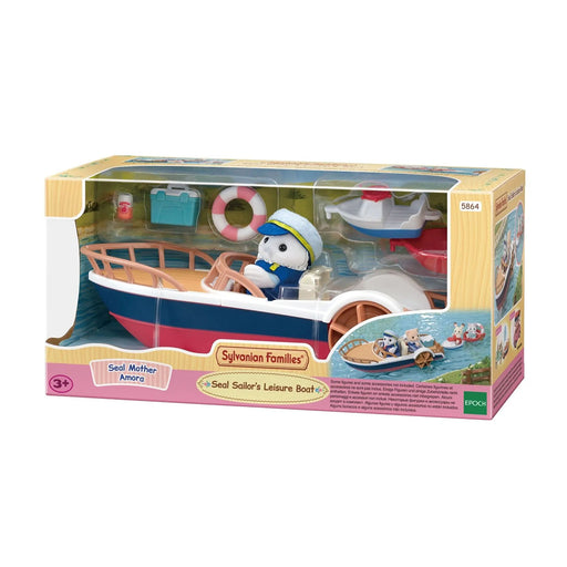 Sylvanian Families Seal Sailor's Leisure Boat Playset