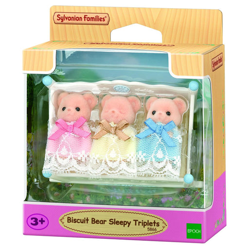 Sylvanian Families Biscuit Bear Sleepy Triplets Set