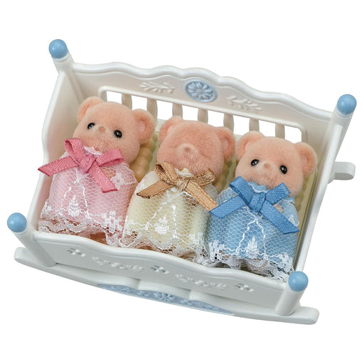 Sylvanian Families Biscuit Bear Sleepy Triplets Set