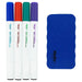 Helix Whiteboard Marker Set with Magnetic Whiteboard Eraser