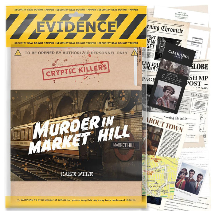 Cryptic Killers: Murder in Market Hill Case File Game