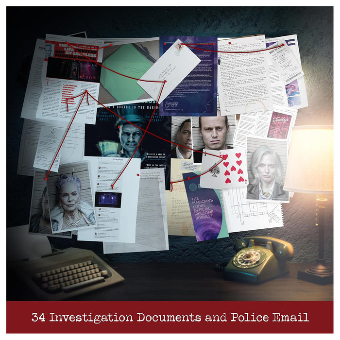 Cryptic Killers: Murder of a Magician Case File Game