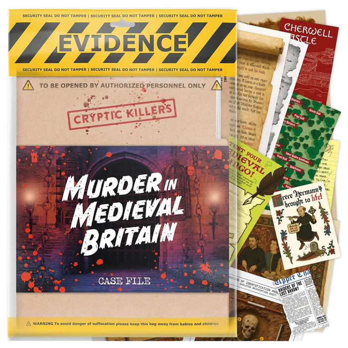 Cryptic Killers: Murder in Medieval Britain Case File Game
