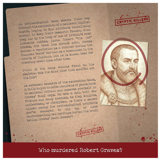 Cryptic Killers: Murder in Medieval Britain Case File Game