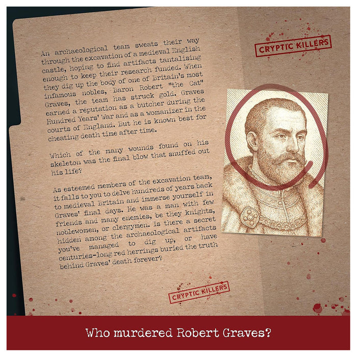 Cryptic Killers: Murder in Medieval Britain Case File Game