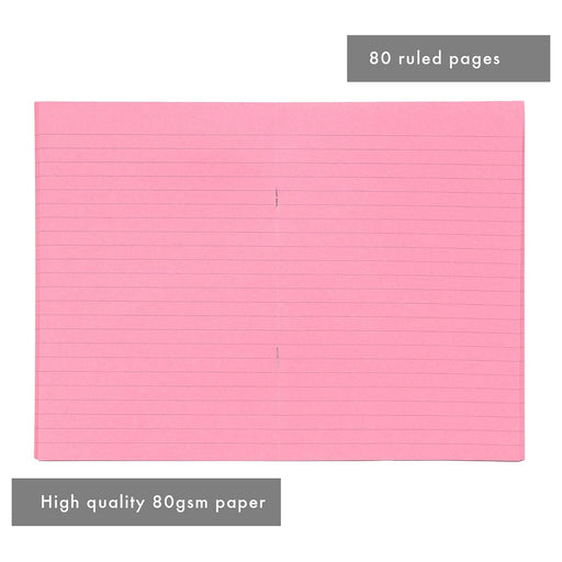 Pukka Pad Irlen Comfort in Colour Rose A5 Notepad (5 Pack)
