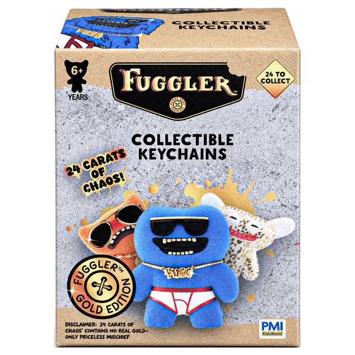 Fuggler Gold Edition 24 Carats of Chaos Collectible Keychains (styles vary)