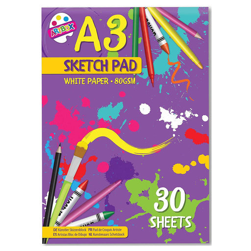 Artbox A3 Sketch Pad 30 Sheets (styles vary)