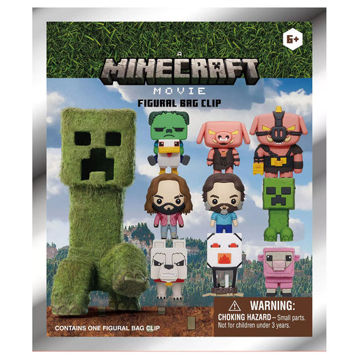 Minecraft Movie Figural Bag Clips (styles vary)