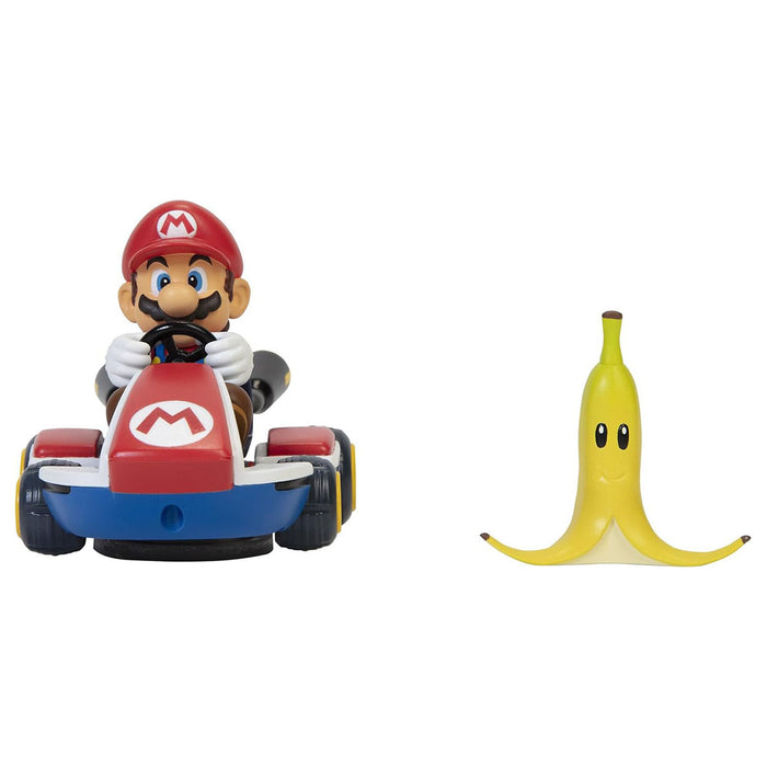 Super Mario Spin Out Mario Kart with Banana