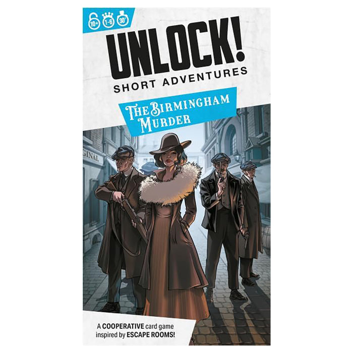 Unlock! Short Adventures 9: The Birmingham Murder Card Game