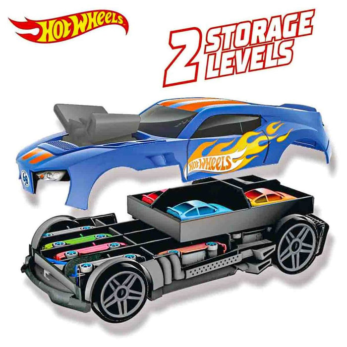 Hot Wheels 2-n-1 Race N' Haul Car Case