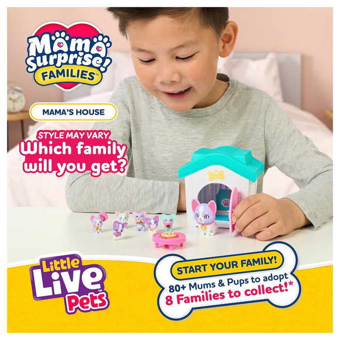 Little Live Pets Mama Surprise Families: Husky Mama's House Playset