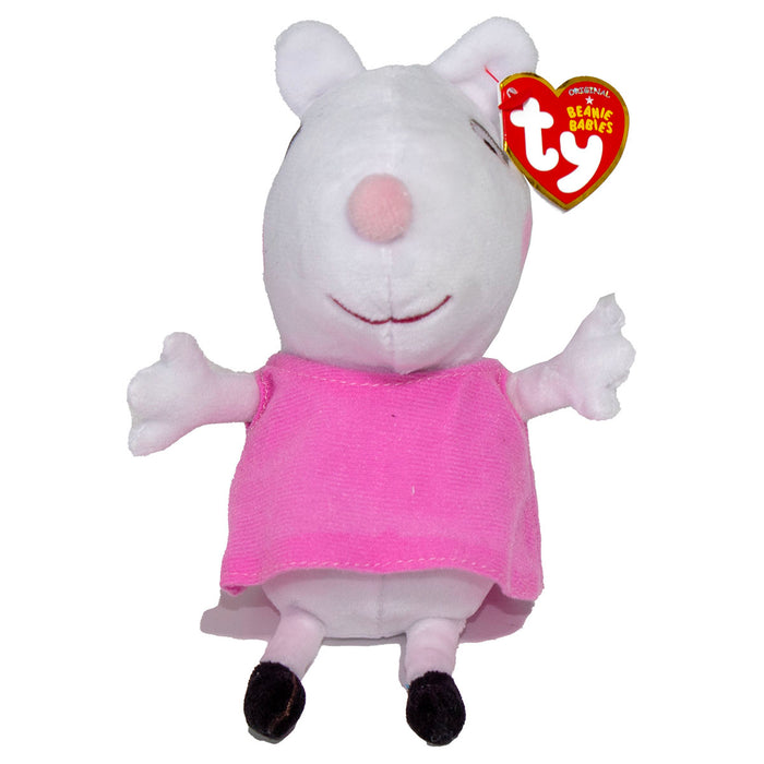 Ty Beanie Babies Peppa Pig Suzy Sheep 6" Plush