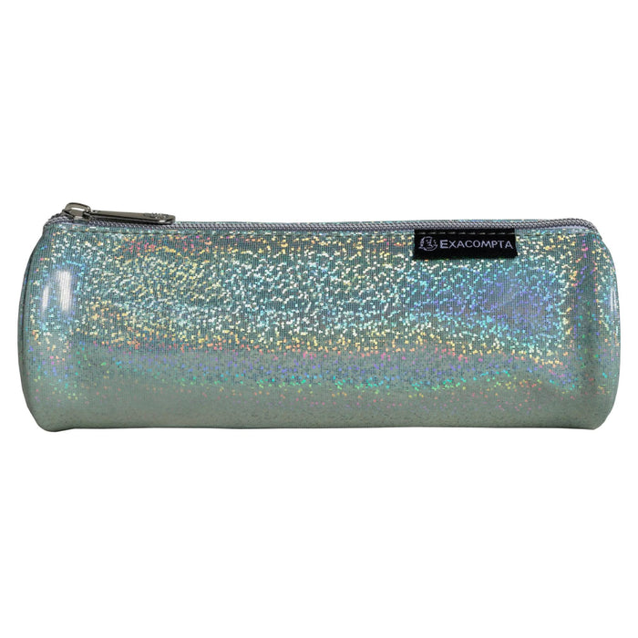 Exacompta Glitter Round Pencil Case (styles vary)